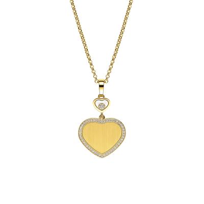 Chopard - Happy Hearts Golden Hearts Halskette