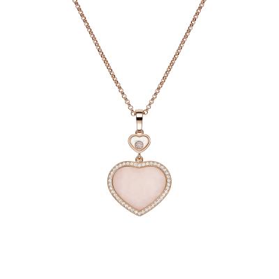 Chopard - Happy Hearts Anhänger mit Halskette