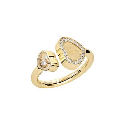 Chopard - Happy Hearts Golden Hearts Ring