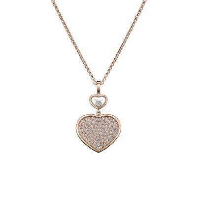 Chopard - Happy Hearts Anhänger mit Halskette