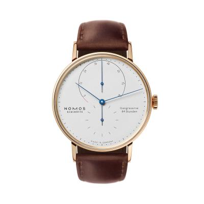 NOMOS Glashütte - Lambda 39 Roségold mit gebläuten Zeigern