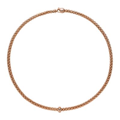 FOPE - Solo Halskette mit weißem Diamanten