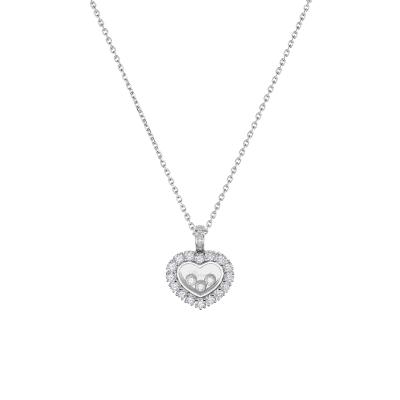 Chopard - Happy Diamonds Icons Joaillerie Anhänger mit Halskette
