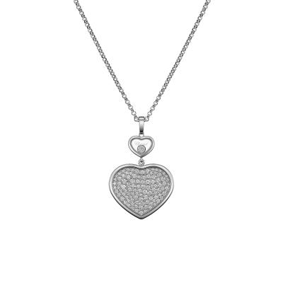 Chopard - Happy Hearts Anhänger mit Halskette
