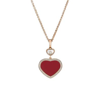 Chopard - Happy Hearts Anhänger mit Halskette