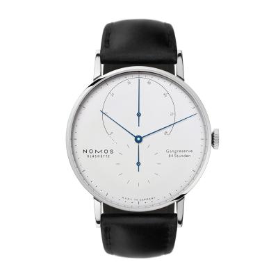 NOMOS Glashütte - Lambda Weißgold mit gebläuten Zeigern
