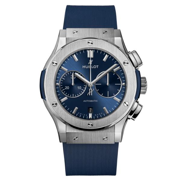 Hublot - Classic Fusion Chronograph Titanium Blue 