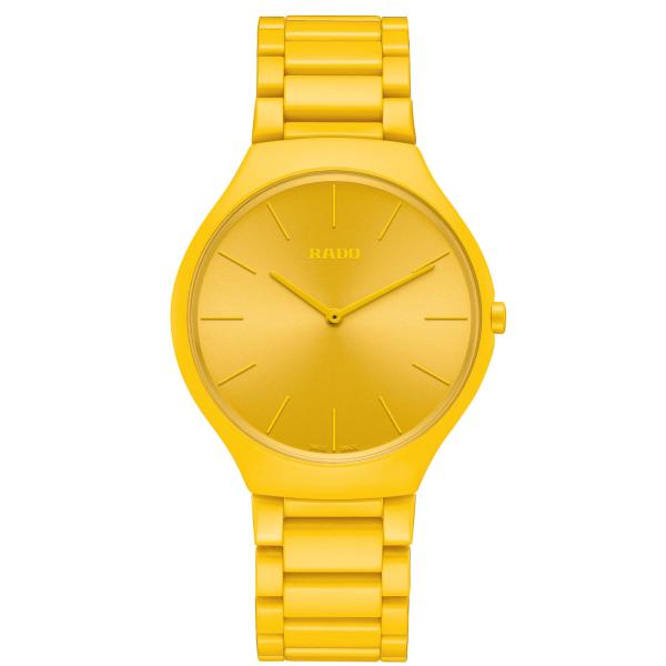 Rado - True Thinline Les Couleurs™ Le Corbusier Sunshine Yellow 4320W