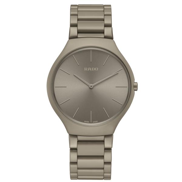 Rado - True Thinline Les Couleurs™ Le Corbusier Grey Brown Natural Umber 32141