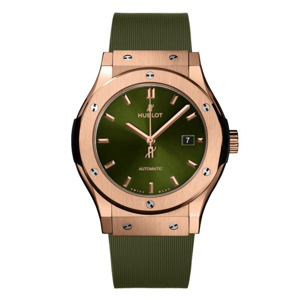 Hublot - Classic Fusion King Gold Green 