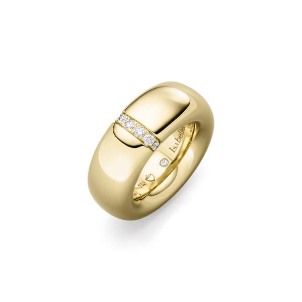 IsabelleFa - Ring "Cercle 10" Pavé 