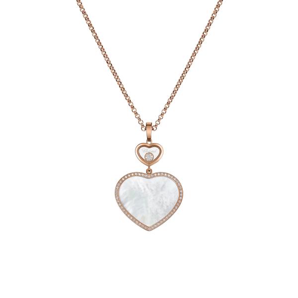 Chopard - Happy Hearts Anhänger mit Halskette