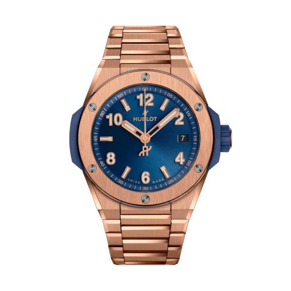 Hublot - Big Bang Integrated Time Only King Gold Blue