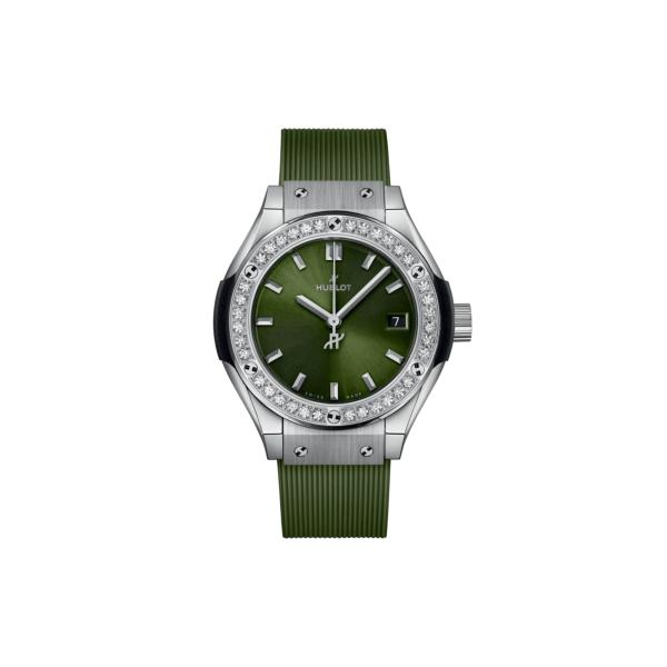 Hublot - Titanium Green Diamonds 