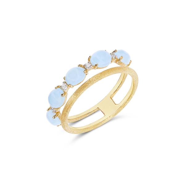 Nanis - Dancing Azure Ring