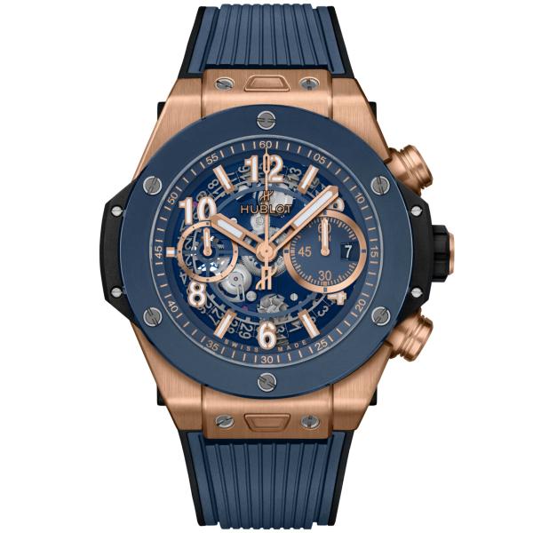 Hublot - Big Bang Unico King Gold Blue Ceramic 
