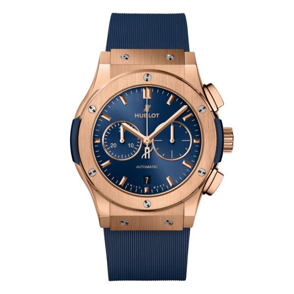 Hublot - Classic Fusion Chronograph King Gold Blue 