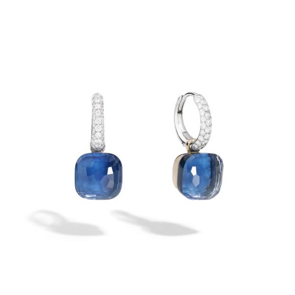 Pomellato - Nudo Deep Blue klassische Ohrhänger