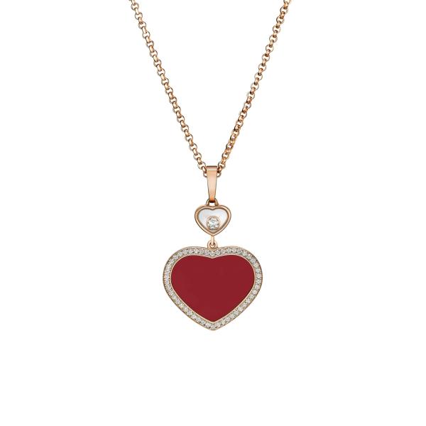 Chopard - Happy Hearts Anhänger mit Halskette