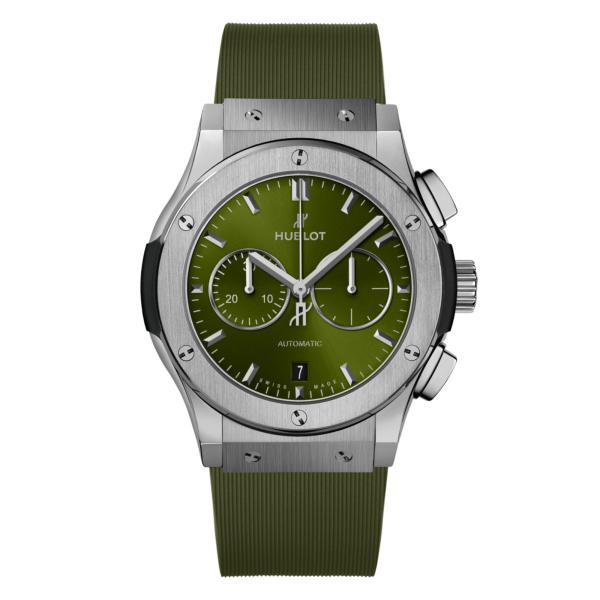 Hublot - Classic Fusion Chronograph Titanium Green 