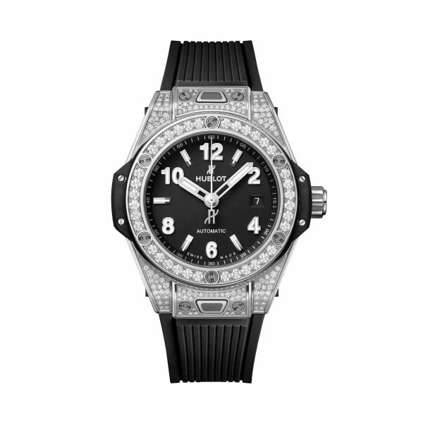 Hublot - One Click Steel Pavé 