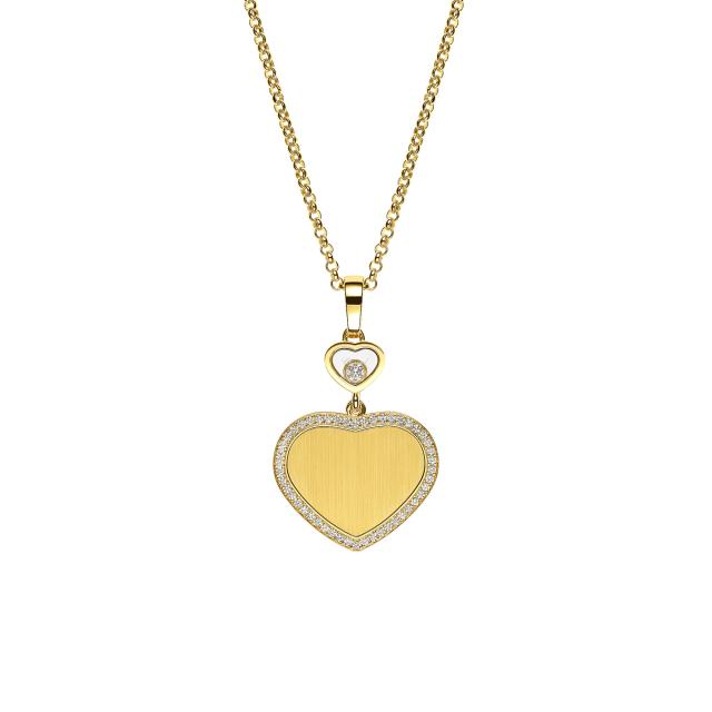 Chopard - Happy Hearts Golden Hearts Halskette