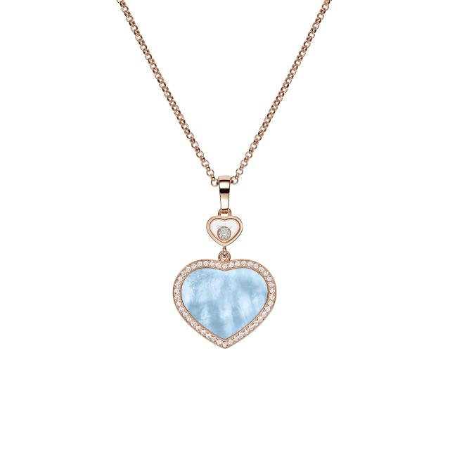 Chopard - Happy Hearts Anhänger mit Halskette