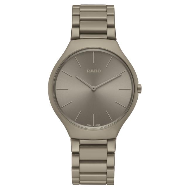 Rado - True Thinline Les Couleurs™ Le Corbusier Grey Brown Natural Umber 32141