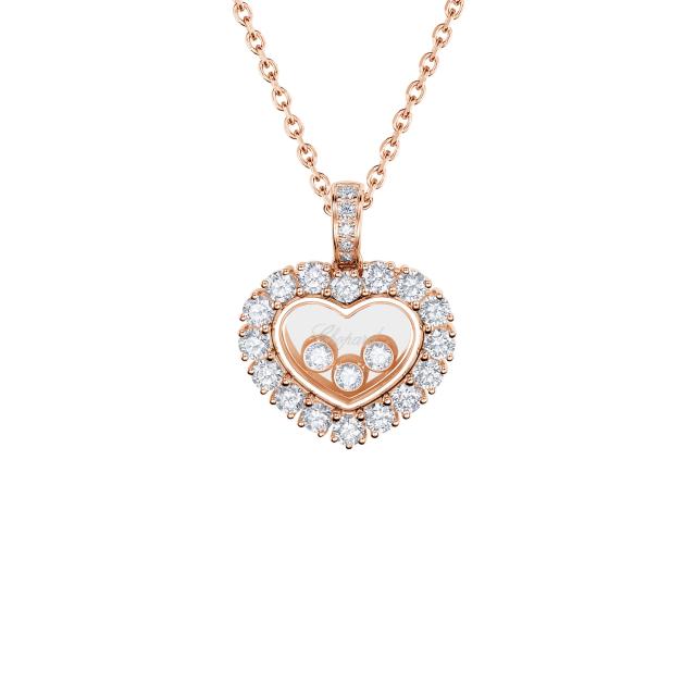 Chopard - Happy Diamonds Icons Joaillerie Halskette mit Anhänger