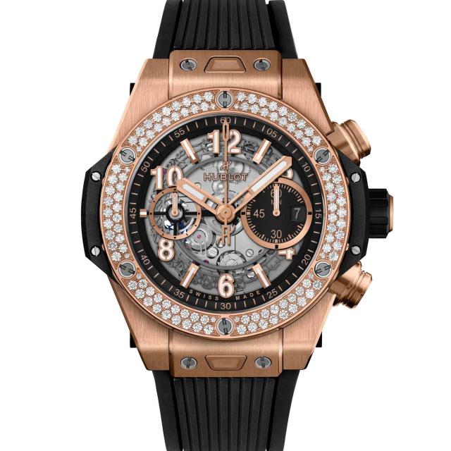 Hublot - Unico King Gold Diamonds 