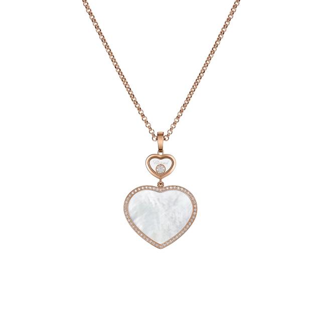 Chopard - Happy Hearts Anhänger mit Halskette