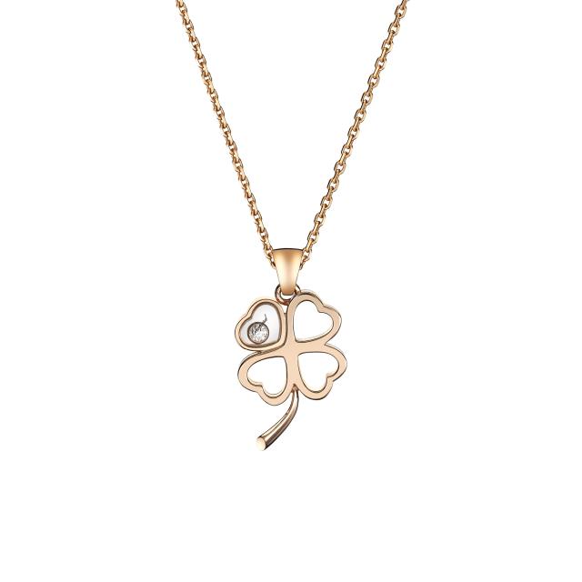 Chopard - Happy Diamonds Good Luck Charms Halskette mit Anhänger