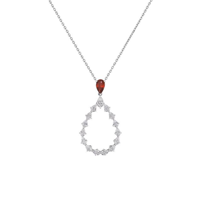 Chopard - L'Heure Du Diamant Drop Anhänger mit Halskette