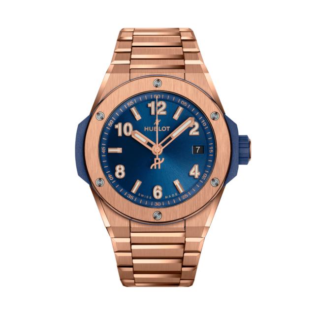 Hublot - Big Bang Integrated Time Only King Gold Blue 