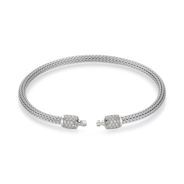 Jörg Heinz - Classics Flex & Mesh Armband Pavé