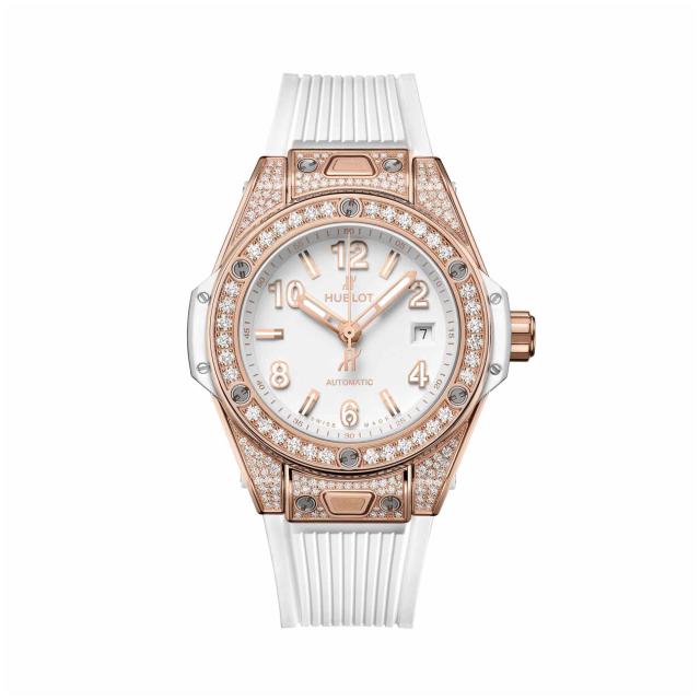 Hublot - Big Bang One Click King Gold White Pavé 