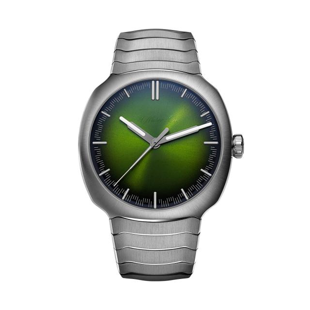 H. Moser & Cie - Streamliner Centre Seconds Matrix Green