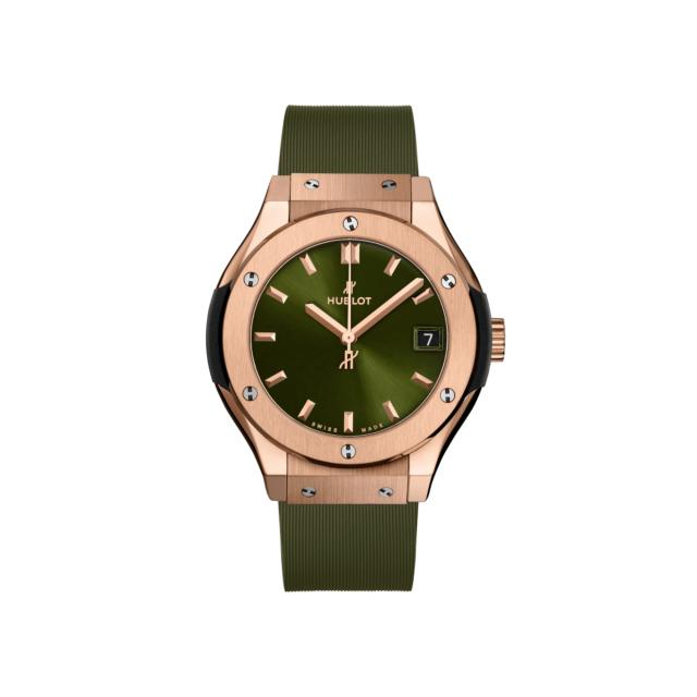Hublot - Classic Fusion King Gold Green 