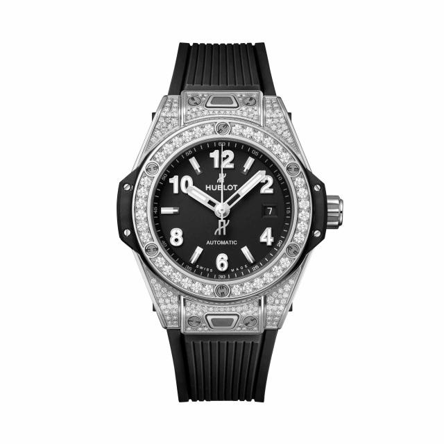 Hublot - One Click Steel Pavé 