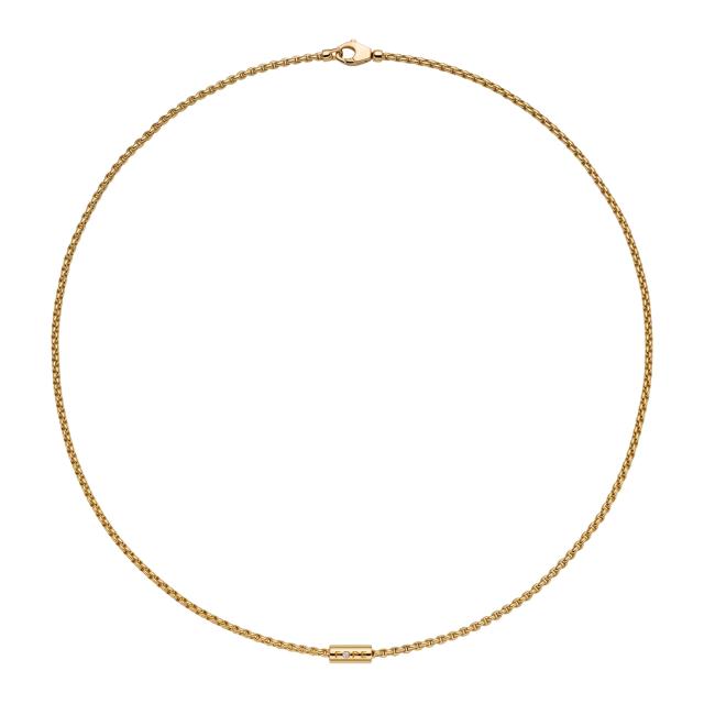 FOPE - Aria Halskette mit einem weißen Brillanten