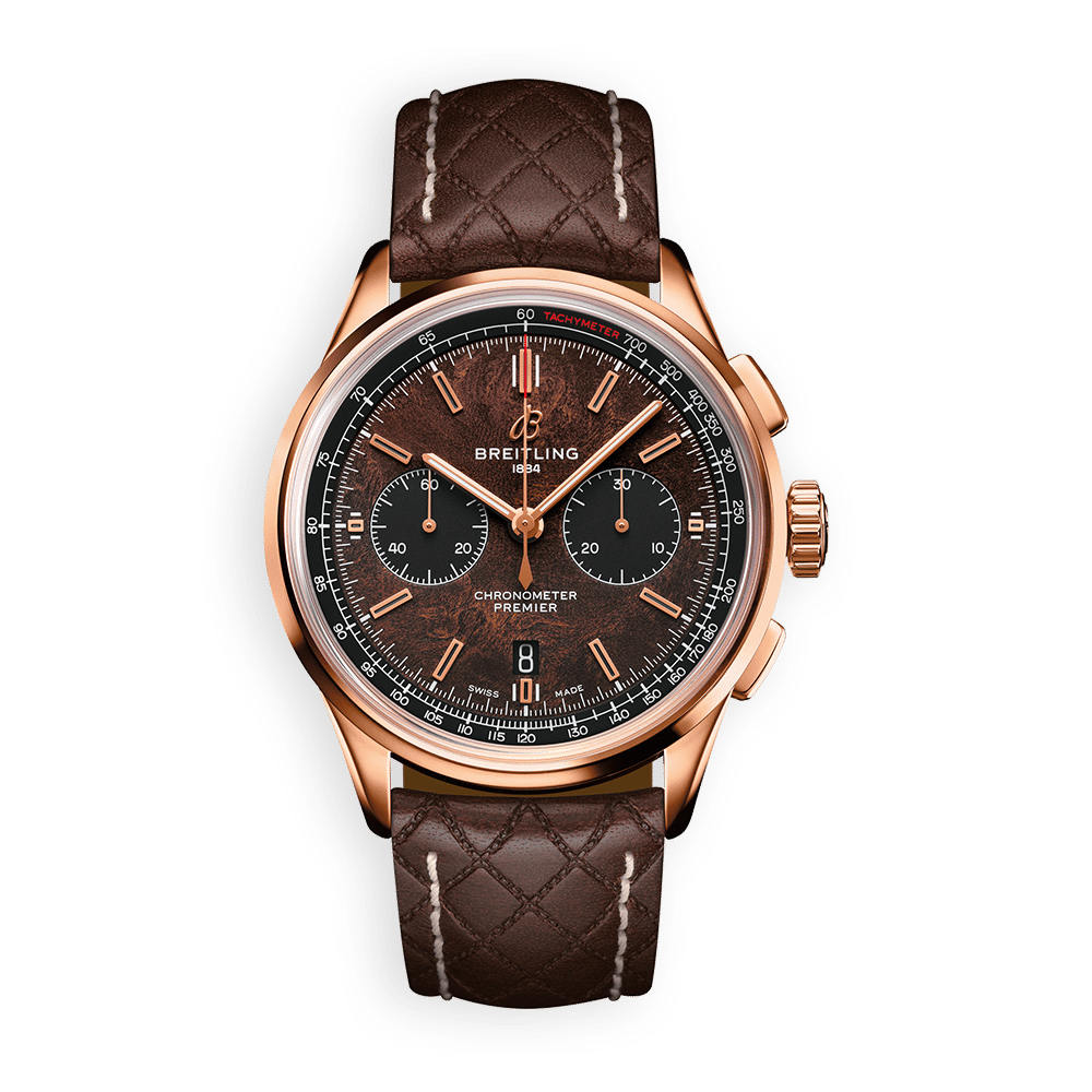 F19_Breitling_Premier-B01_Chronograph-Bentley_Aut_Manufaktukaliber01_18Kt_RG_Chrono_Dat_10bar_42mm_Original